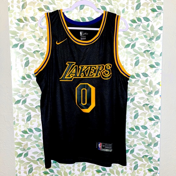 Nike Other - LAKERS KUZMA JERSEY BLACK AND YELLOW